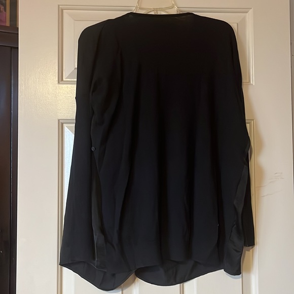 Mixed media top by All Saints - sz Small - Picture 4 of 7